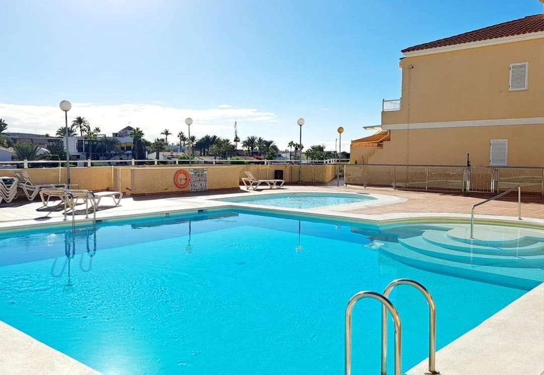 Nice Apartment With Swimmingpool, Wifi And Free Parking In Arguineguin Bagian luar foto